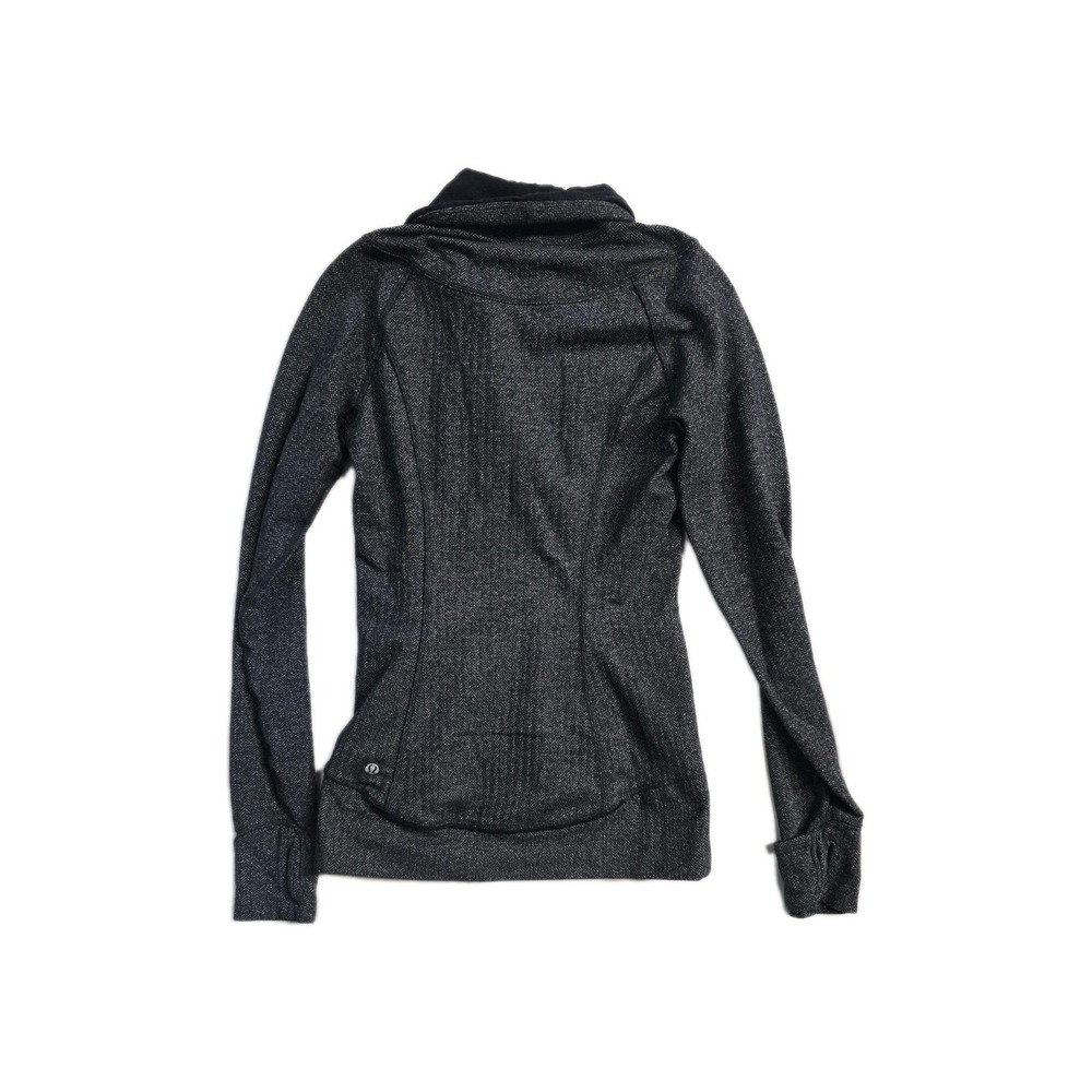 Lululemon Herringbone Half-Zip Size 4 - Picture 2 of 3